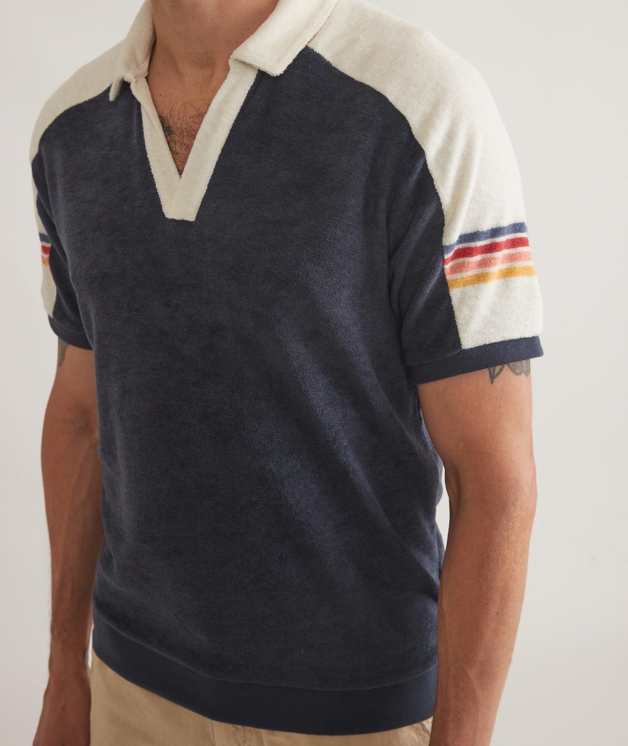 Terry Out Varsity Polo Product Image
