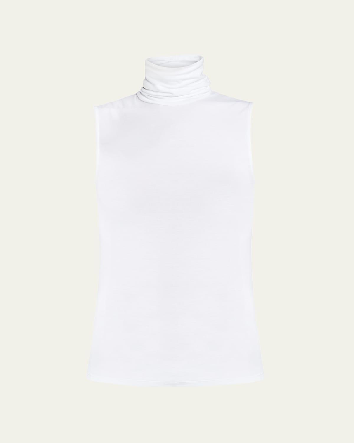 Majestic Filatures Sleeveless Turtleneck Top Product Image