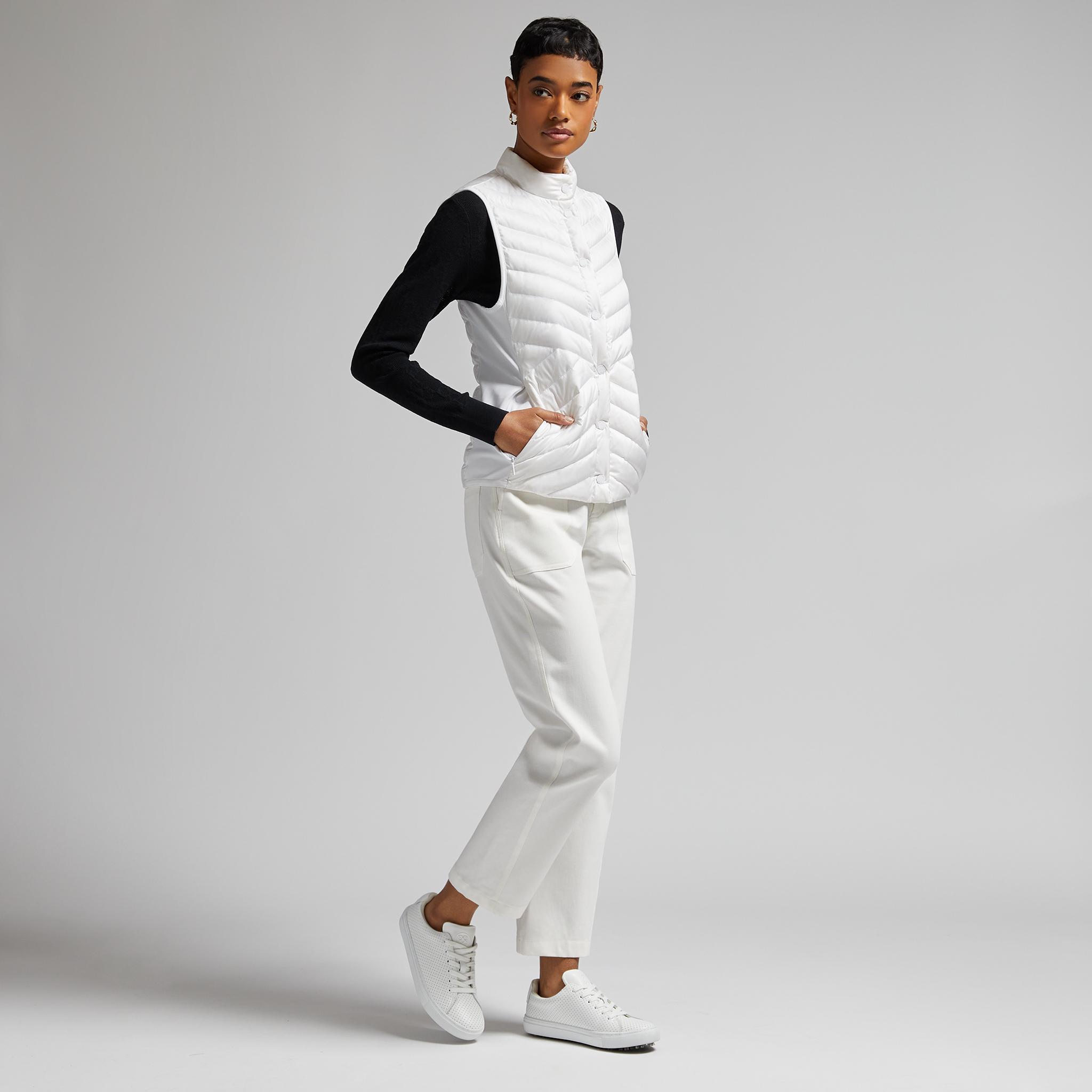DOWN QUILTED TAFFETA TECH VEST Product Image