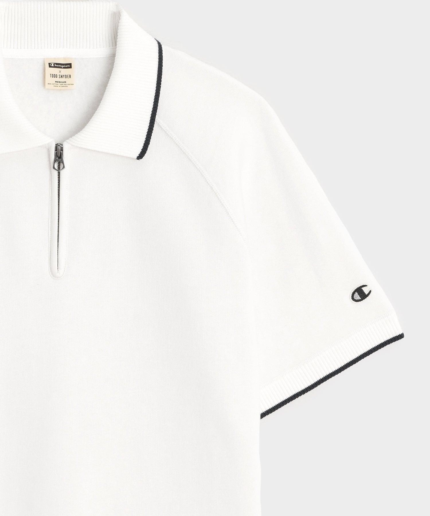 Champion Fleece Quarter-Zip Polo Product Image