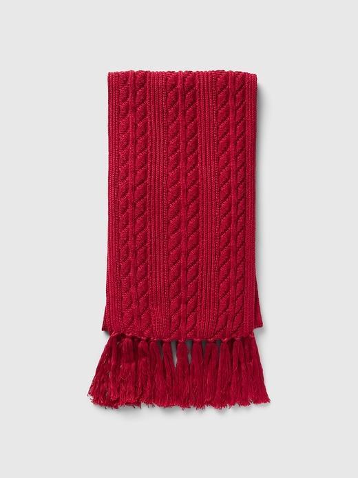 Cable-Knit Scarf Product Image