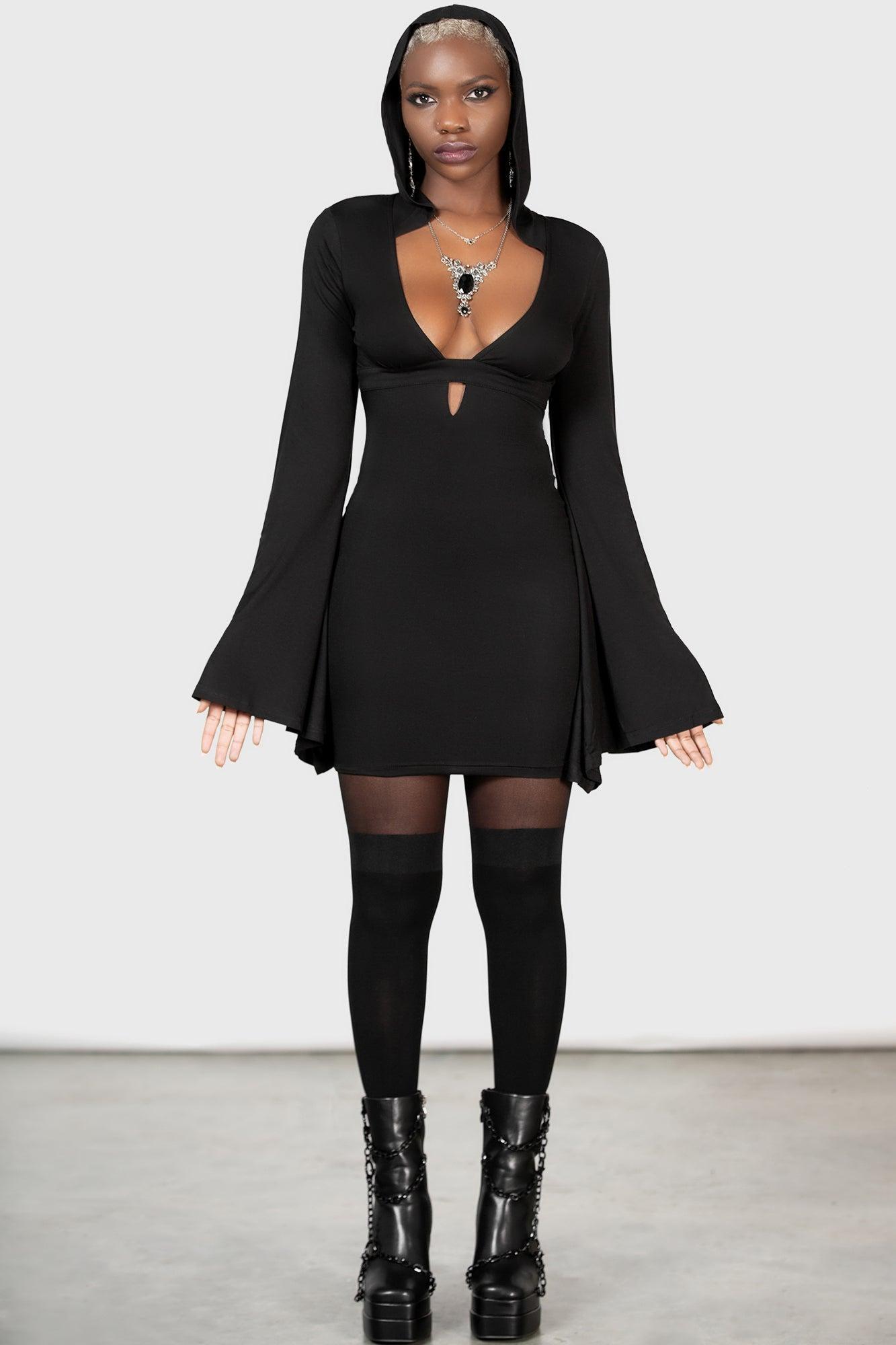 Deity Hood Dress - Resurrect Female Product Image