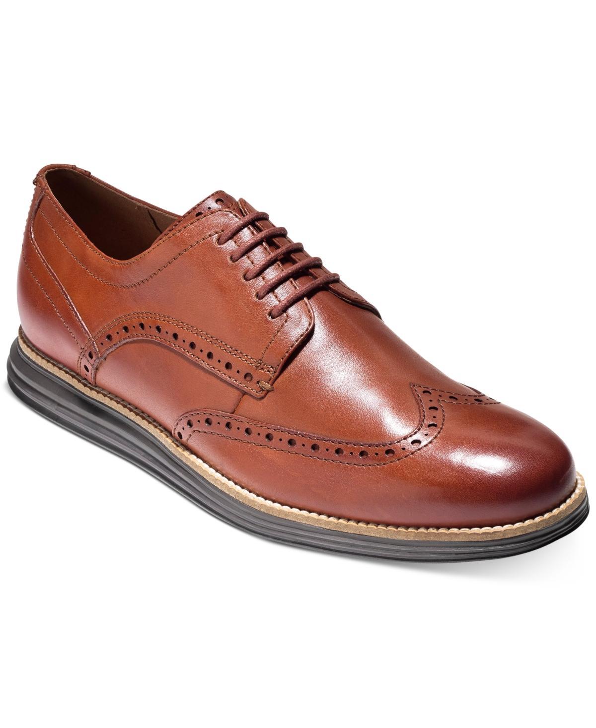 Mens Leather Wingtip Oxfords Product Image