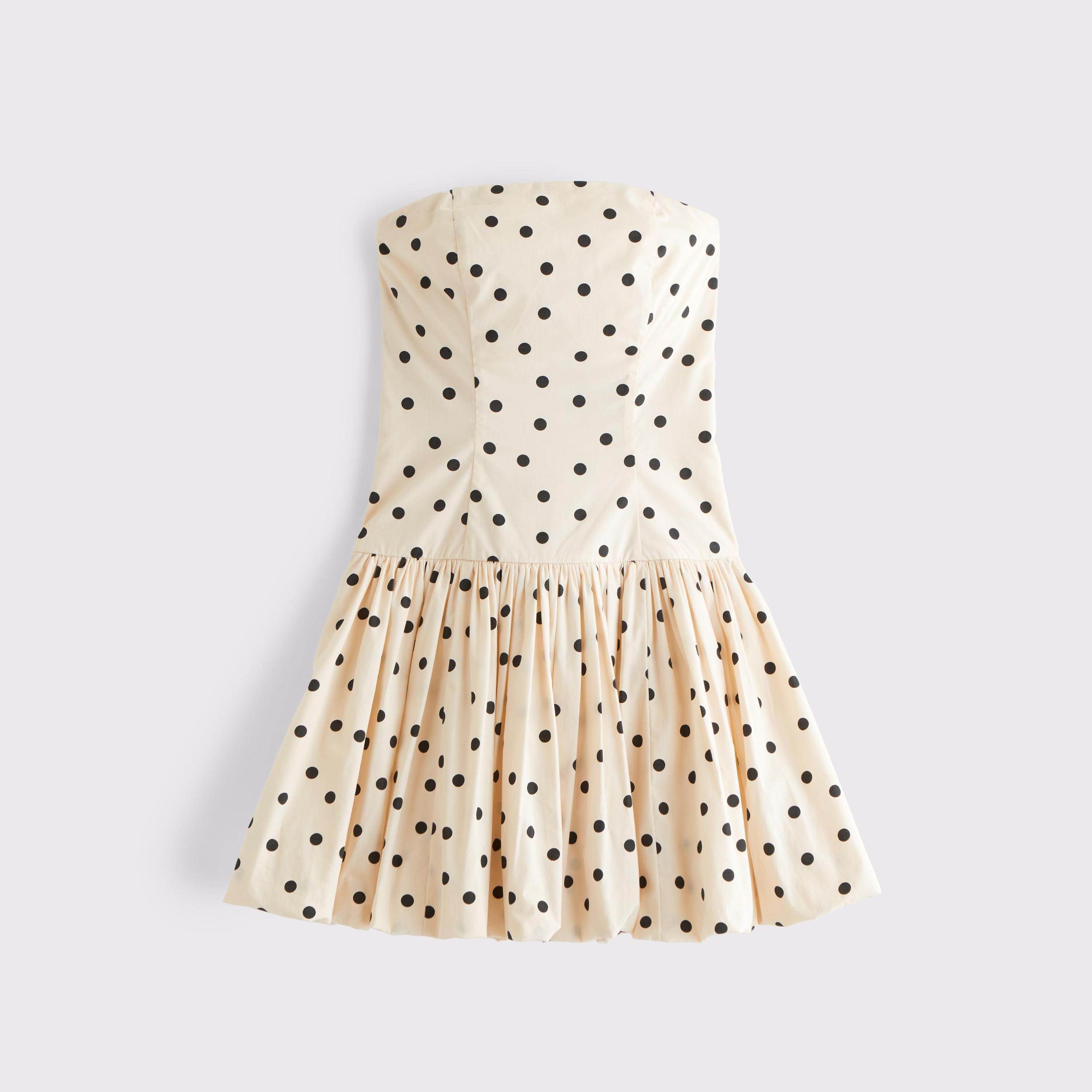 Bubble Hem Mini Dress Product Image