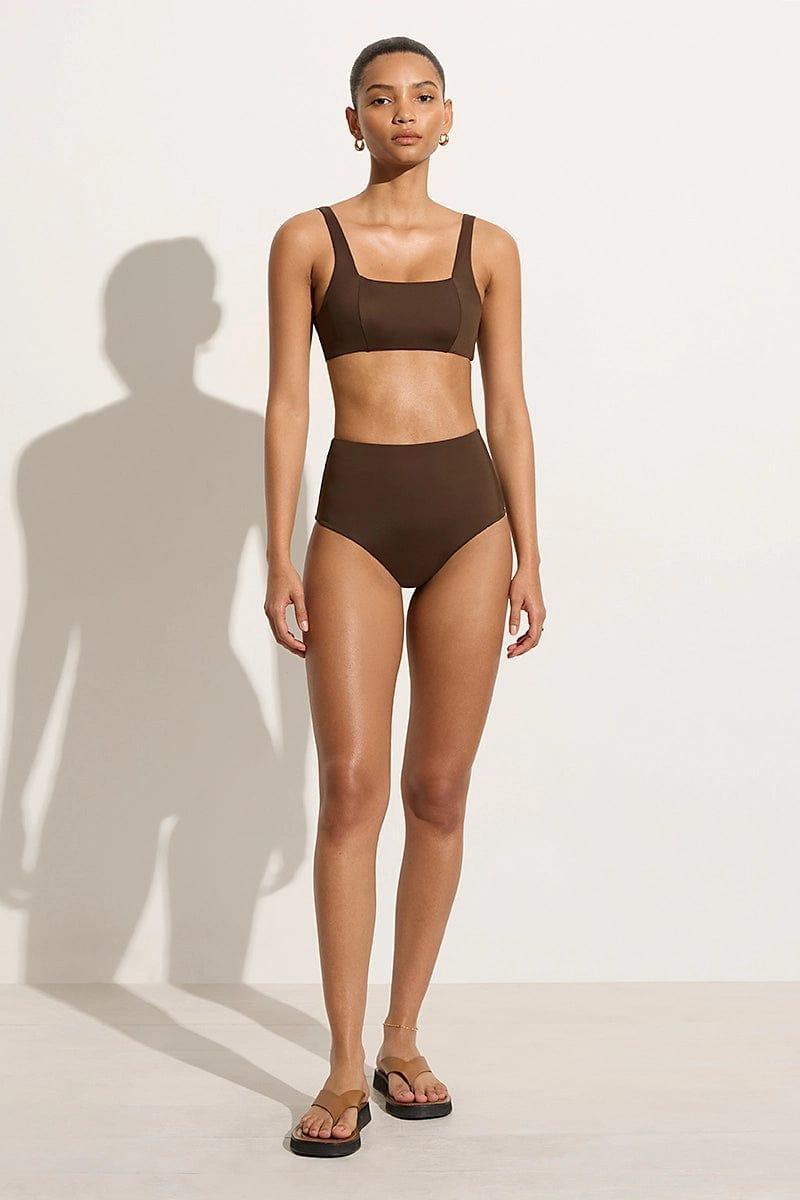Zizi Bikini Top Coffee Product Image