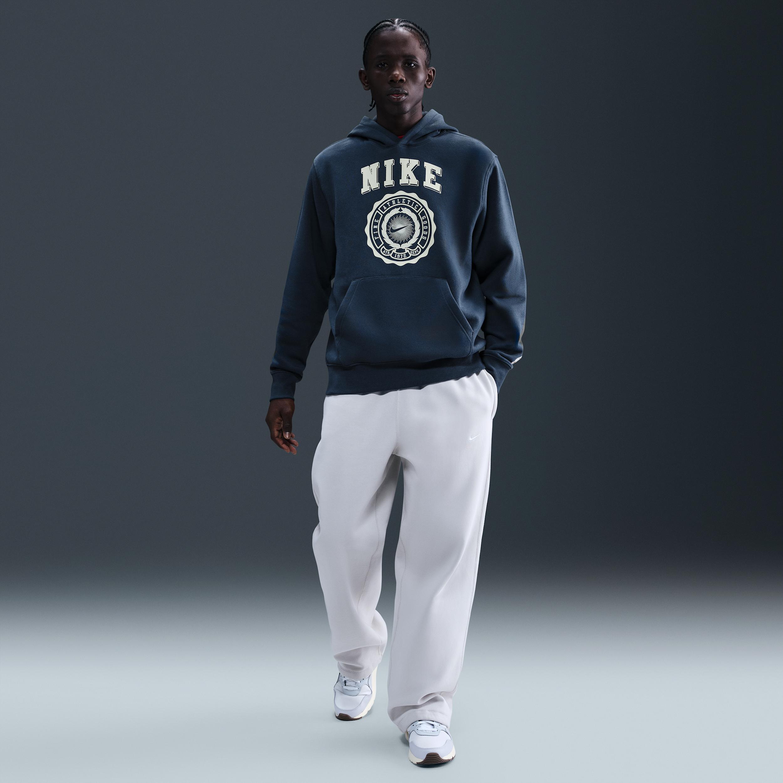 Nike Club Men's Pull-Over Fleece Hoodie Product Image