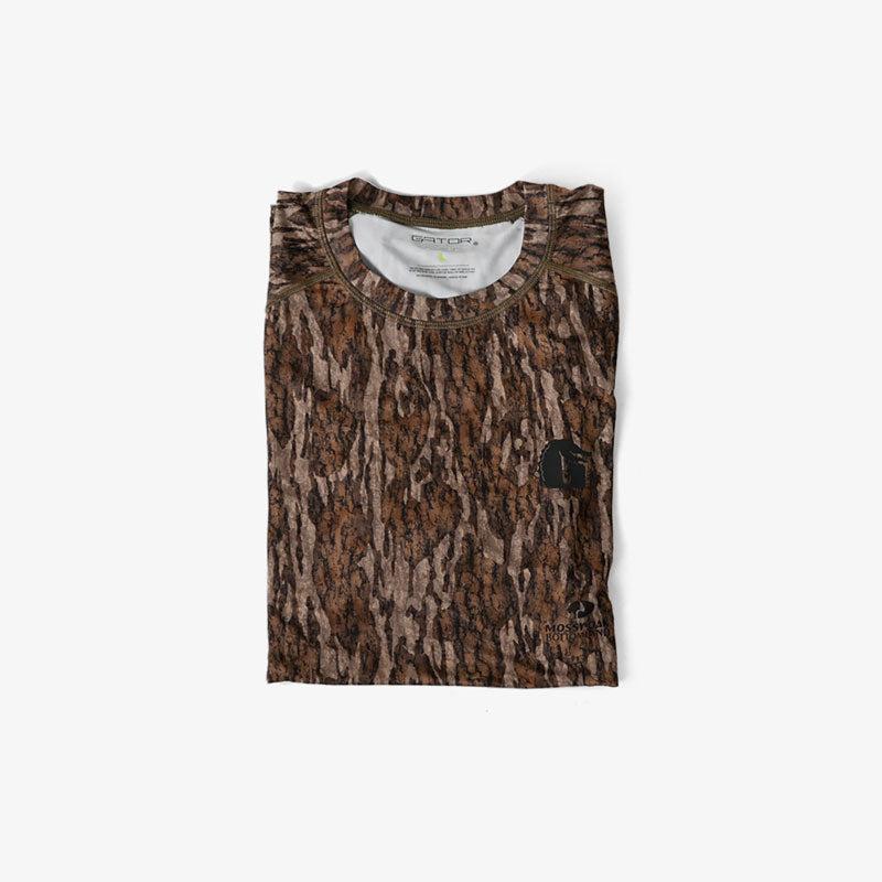 Gator Waders Performance Shirt | Mens - Mossy Oak Bottomland Product Image
