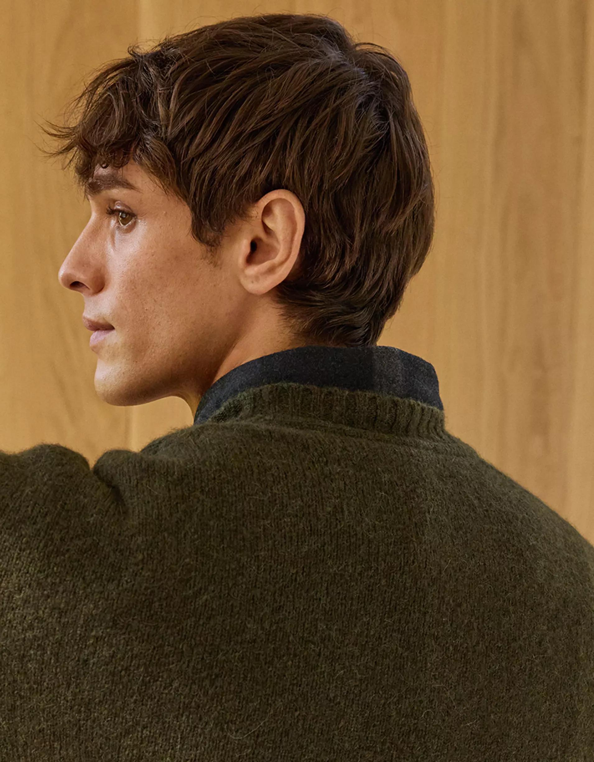 AE77 Premium Alpaca-Blend Sweater Product Image