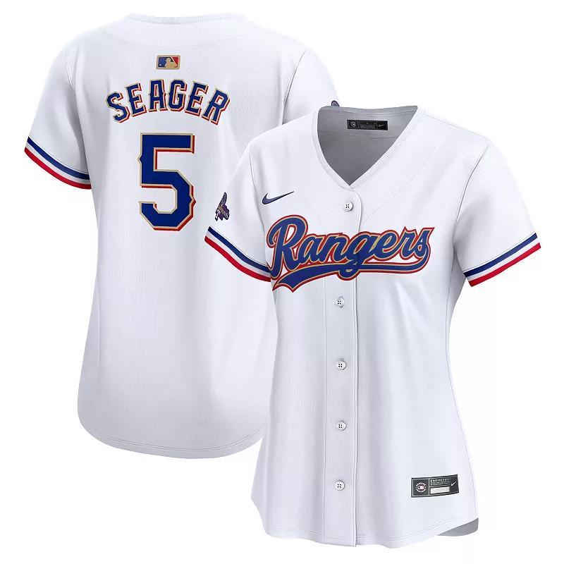 Womens Nike Corey Seager Texas Rangers 2024 Gold Collection Limited Player Jersey Product Image