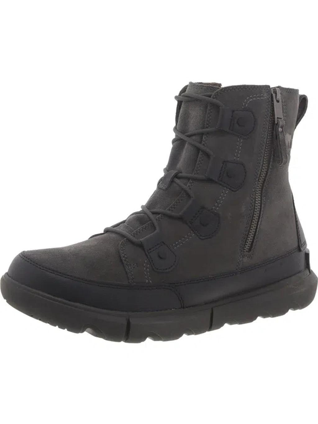 SOREL Explorer Next Wp Leather & Suede Boot In Black Product Image