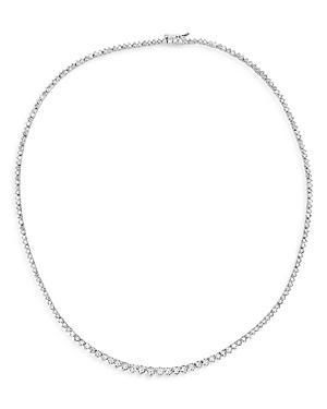 Meira T 14K White Gold Diamond Tennis Necklace, 16L Product Image