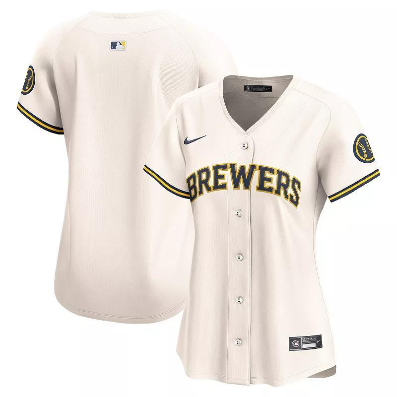 Milwaukee Brewers Womenâs Nike Women's Dri-FIT ADV MLB Limited Jersey Product Image