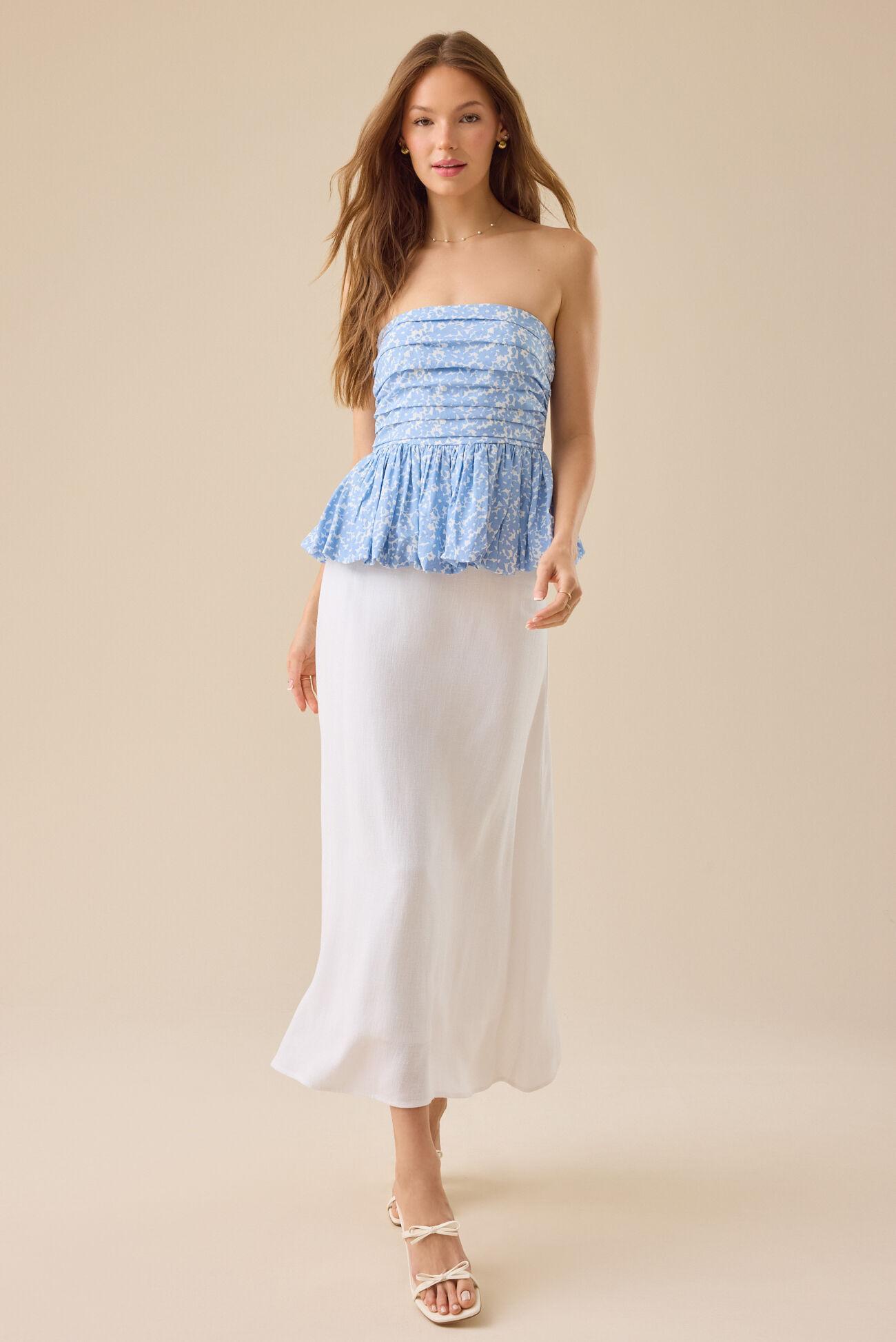 Ivy Strapless Bubble Top Product Image