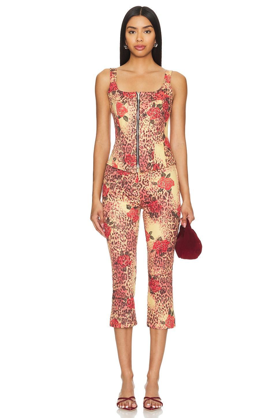 x REVOLVE Split Hem Capri EB Denim Product Image