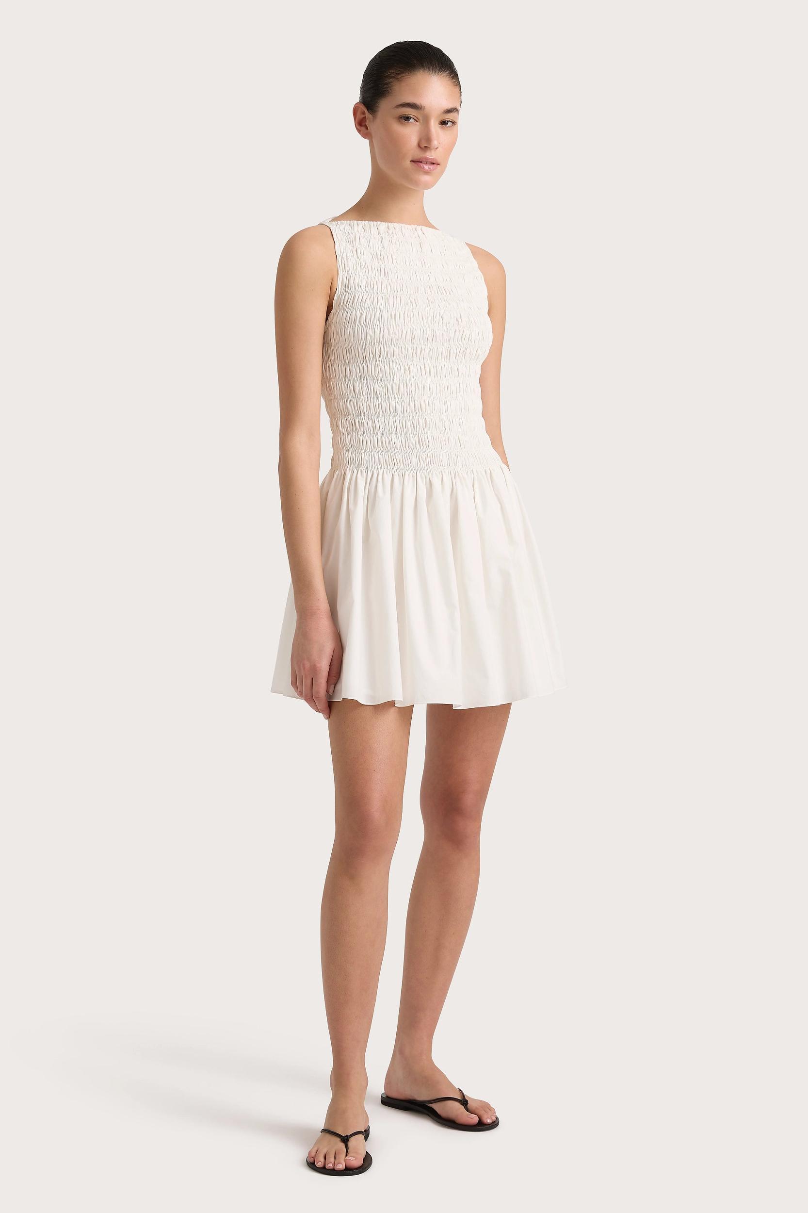 Jane Mini Skirt White - Final Sale Product Image