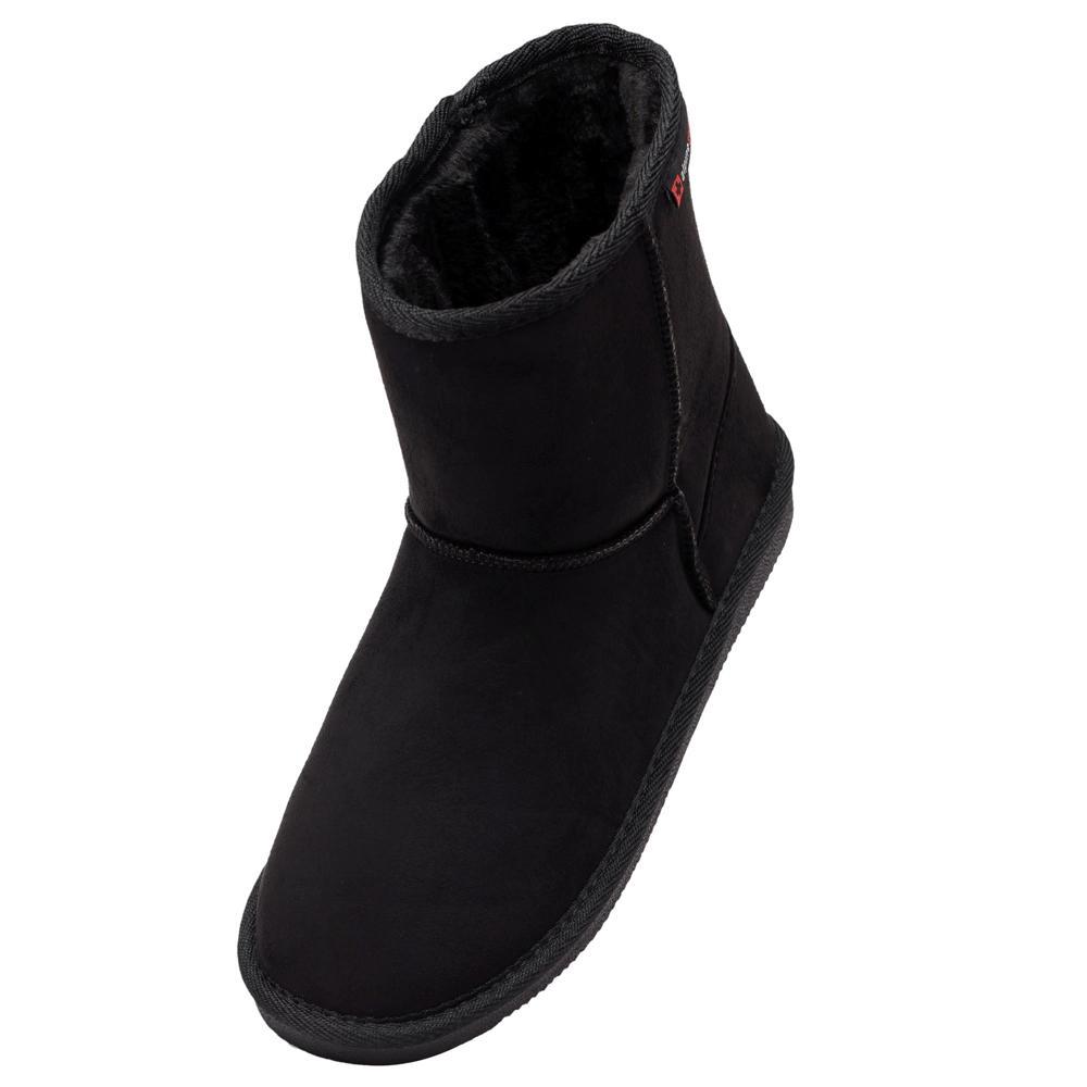 Alpine Swiss Womens Classic Short Winter Boots Faux Fur Lined Warm Comfort Shoes Product Image
