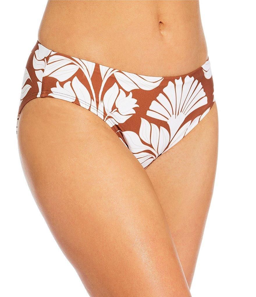 Alex Marie Signature Sculpt Nouveau Tropical Mid Rise Swim Bottom Product Image
