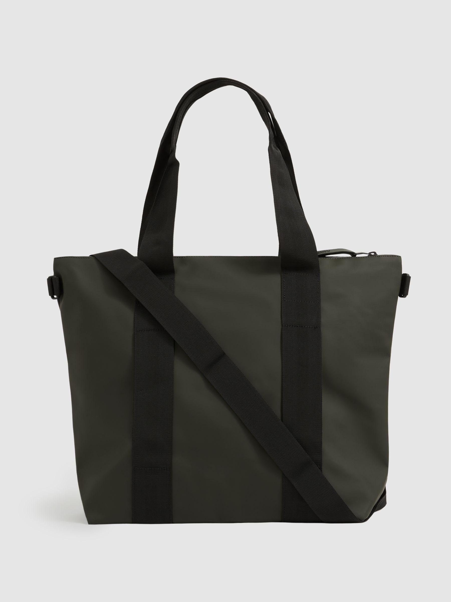 Rains Mini Tote Bag in Green Product Image