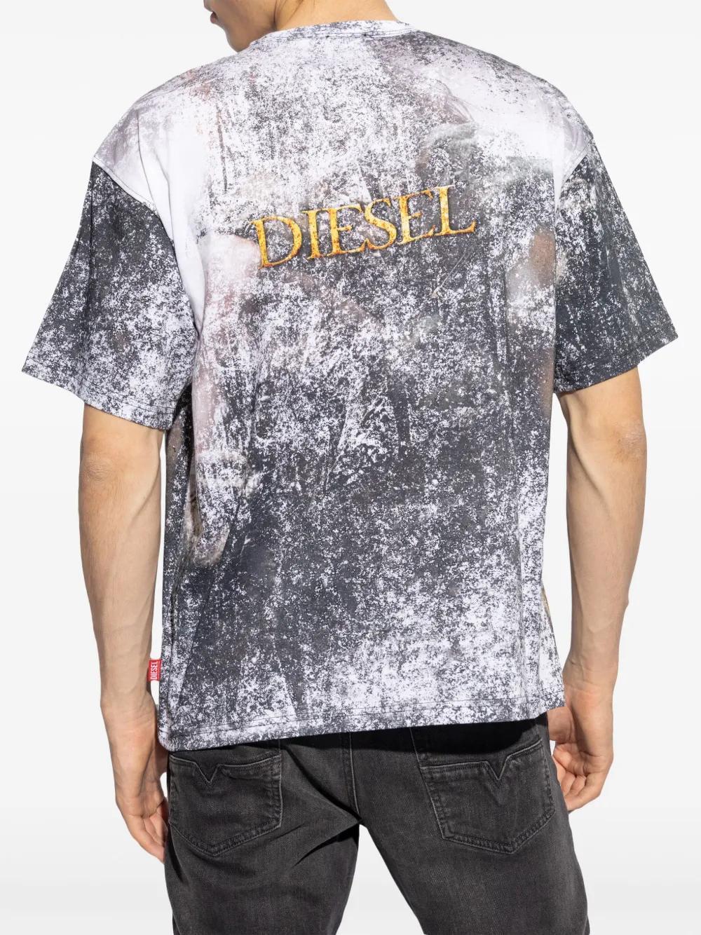 graphic-print cotton T-shirt Product Image
