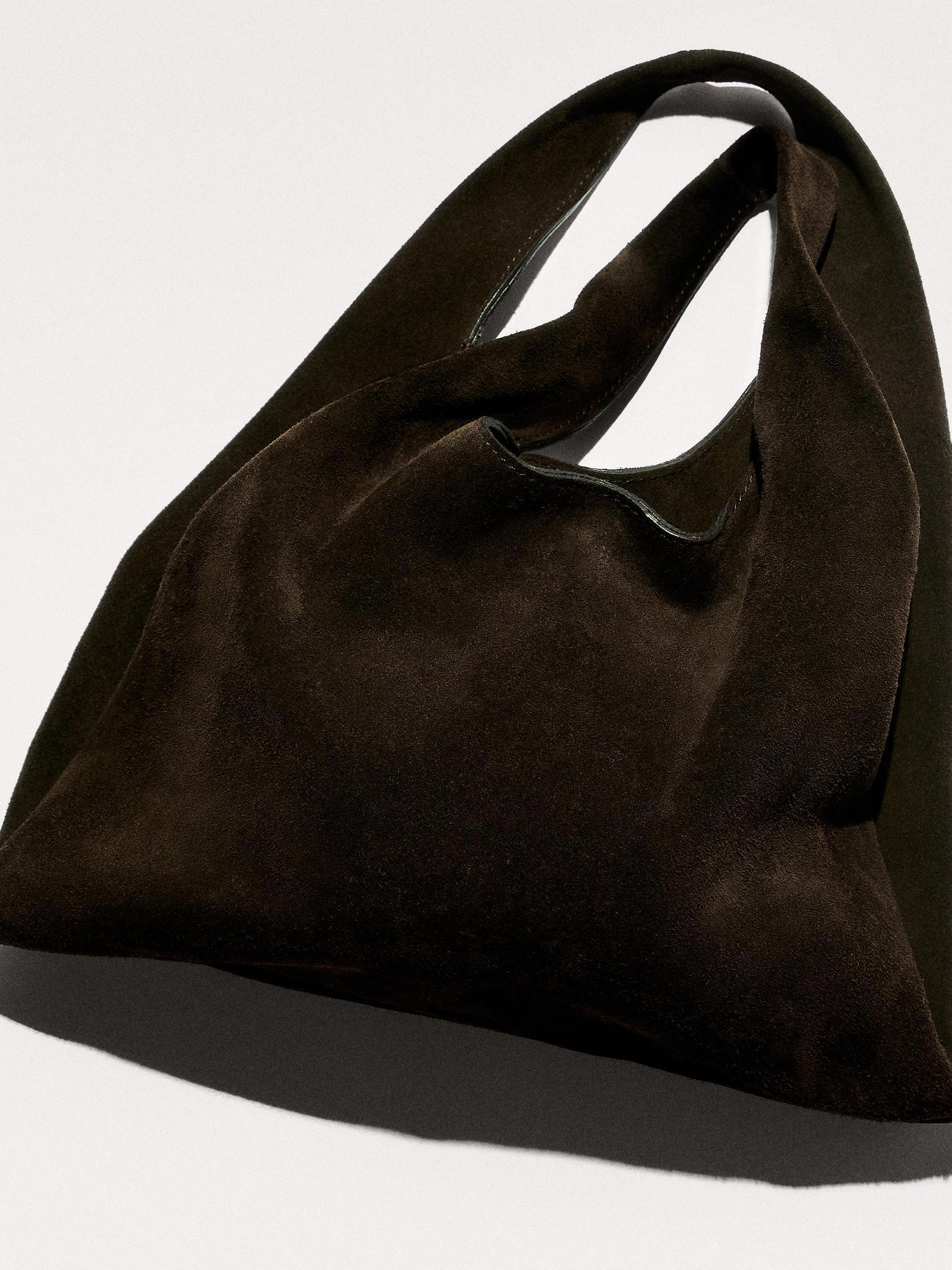 Split suede mini bag Product Image