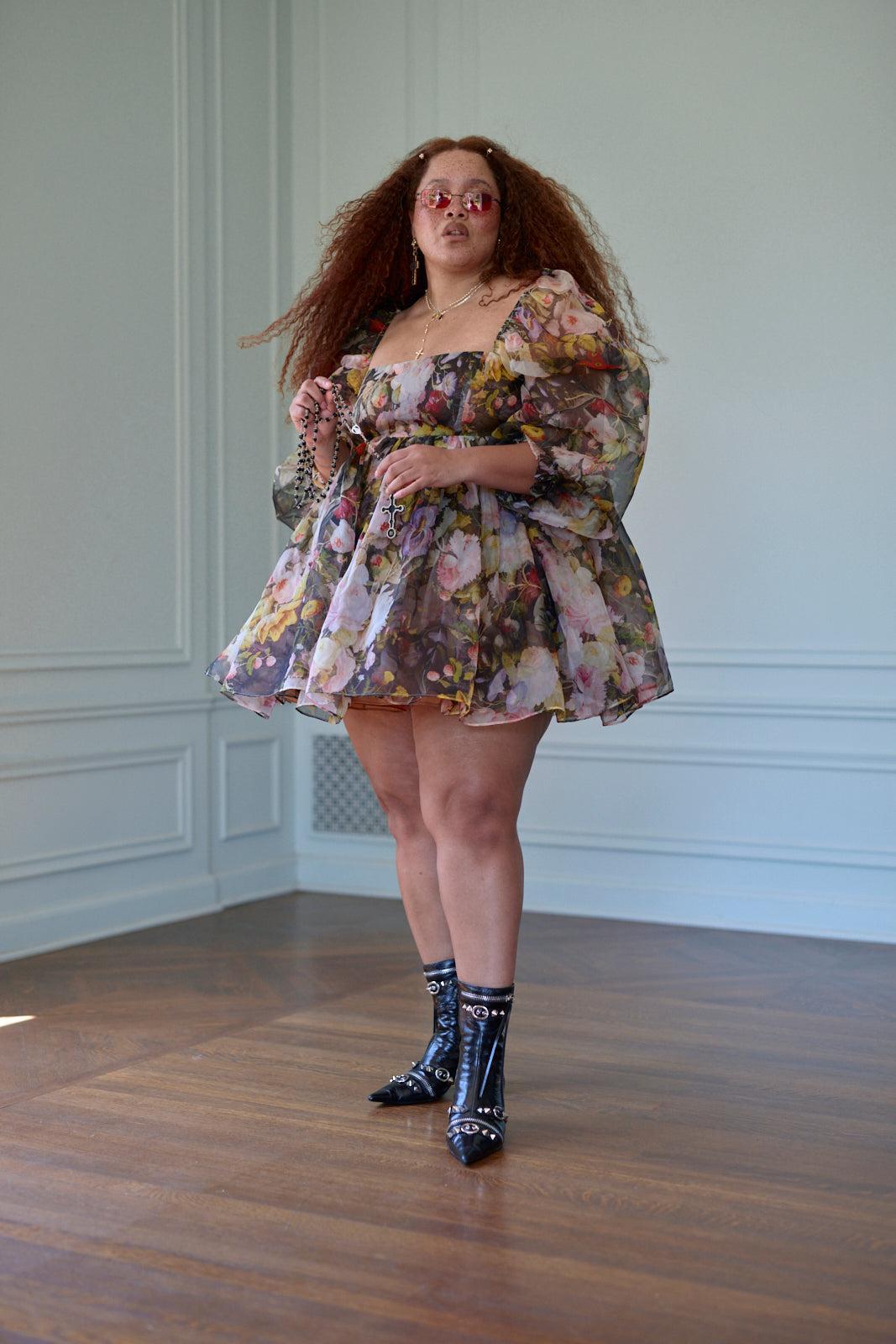 Fête des Fleurs Puff Dress Product Image