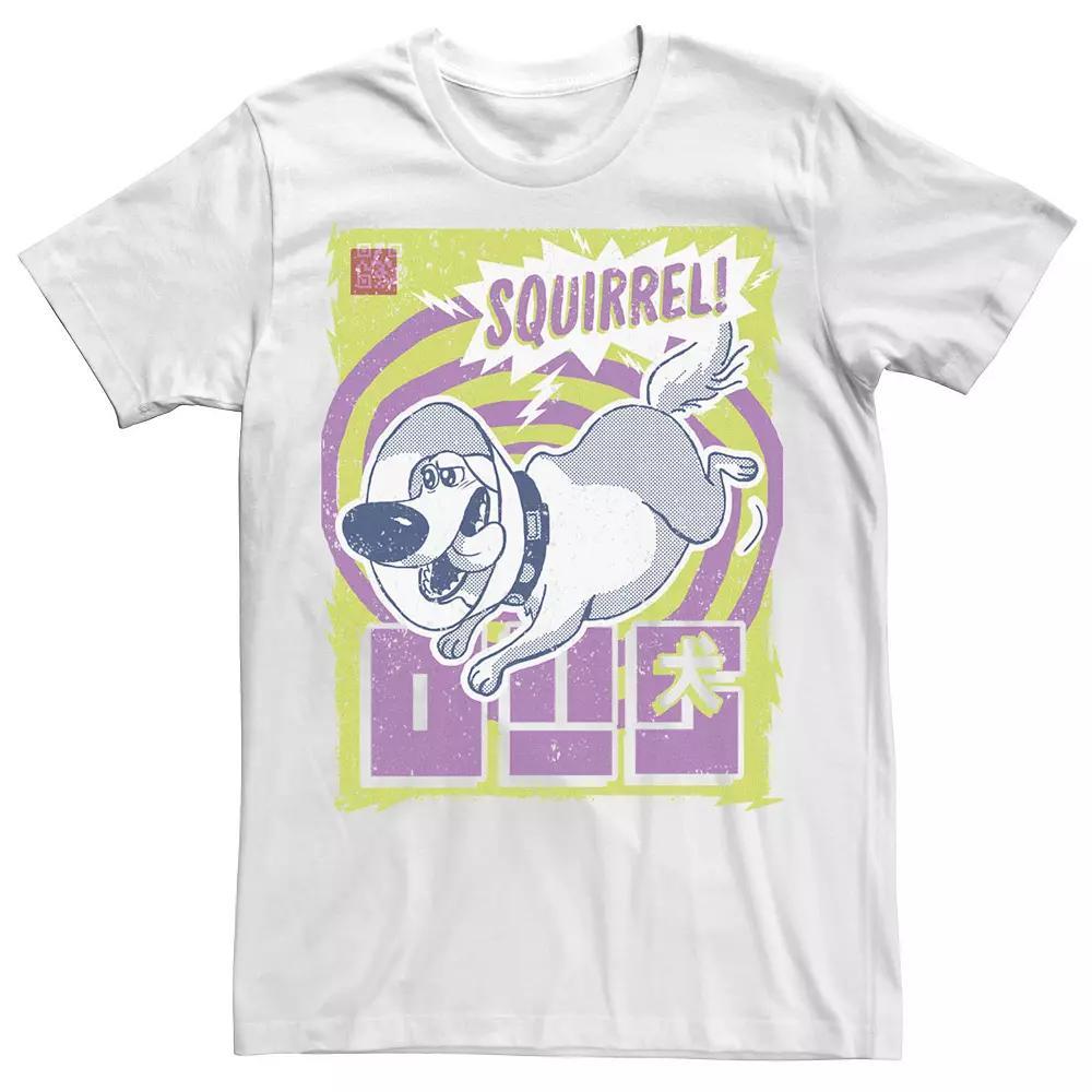 Disney / Pixar's Up Dug Men's Kanji Poster Tee, Size: Medium, White Product Image