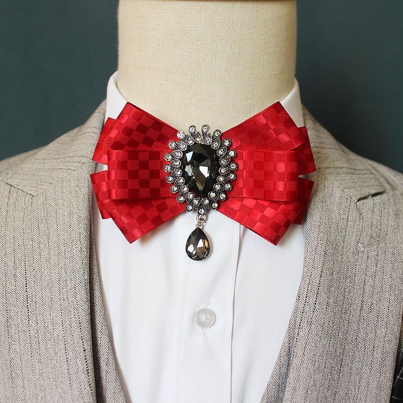 Rhinestone Bow Tie Product Image