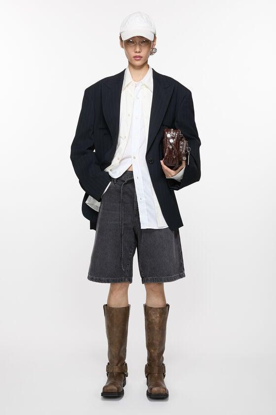 Loose fit denim shorts Product Image