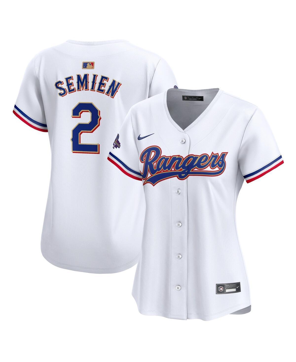 Womens Nike Marcus Semien Texas Rangers 2024 Gold Collection Limited Player Jersey Product Image