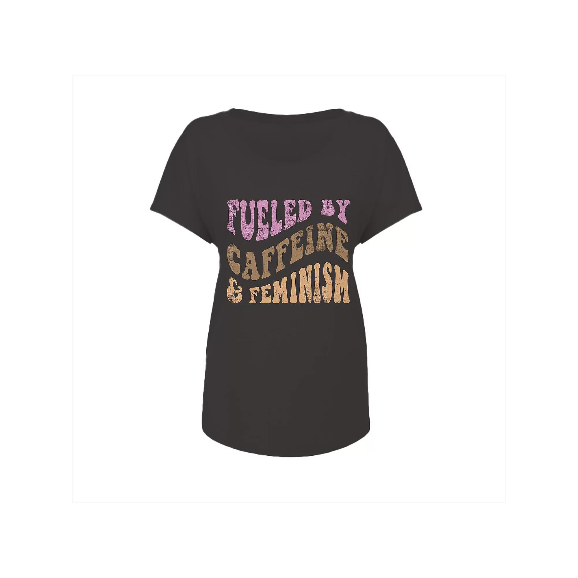 Junior's Grayson Threads Feminism Includes Graphic Tee, Women's, Size: Large, Vintage Blue Product Image