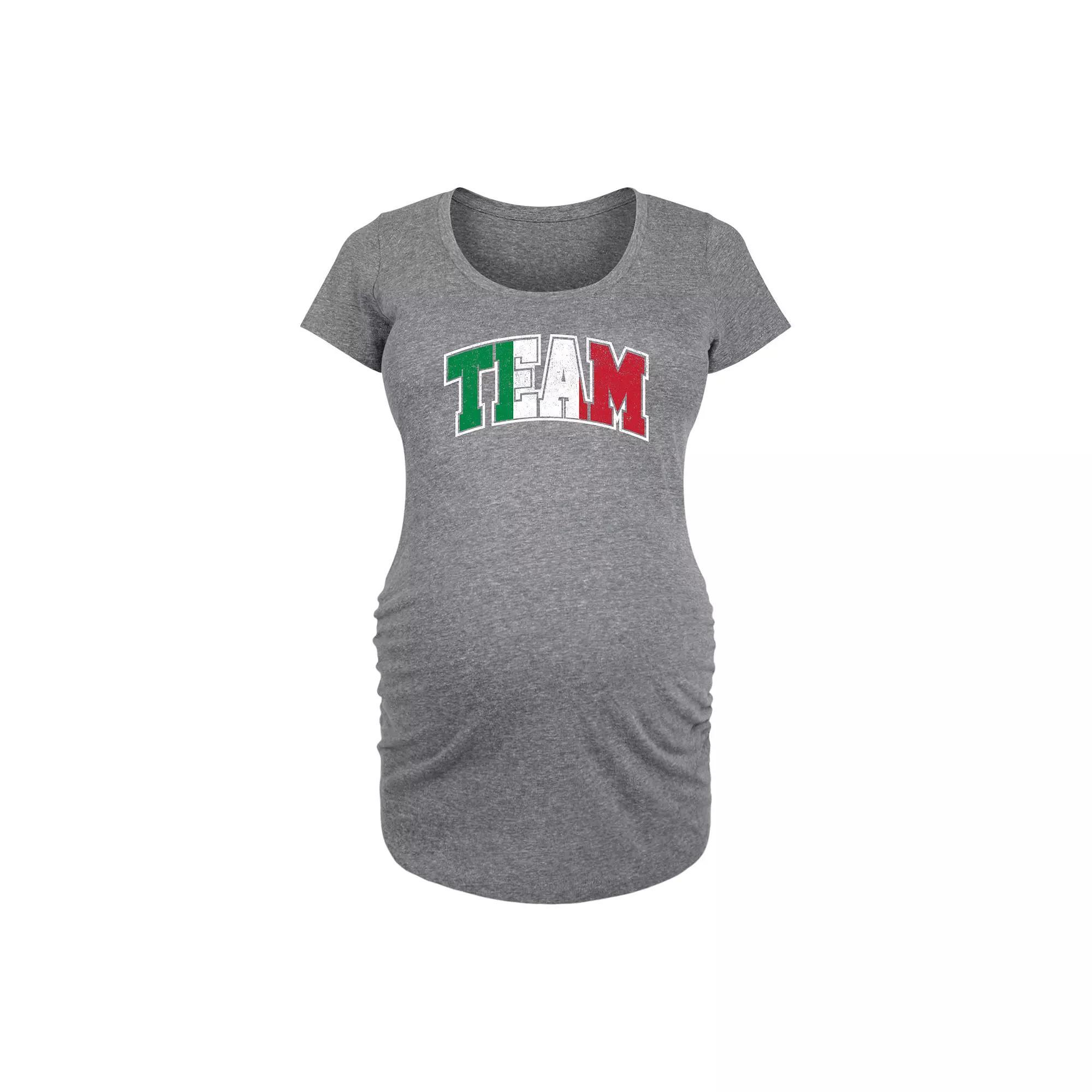 Maternity Team Italy Graphic Tee, Womens Product Image