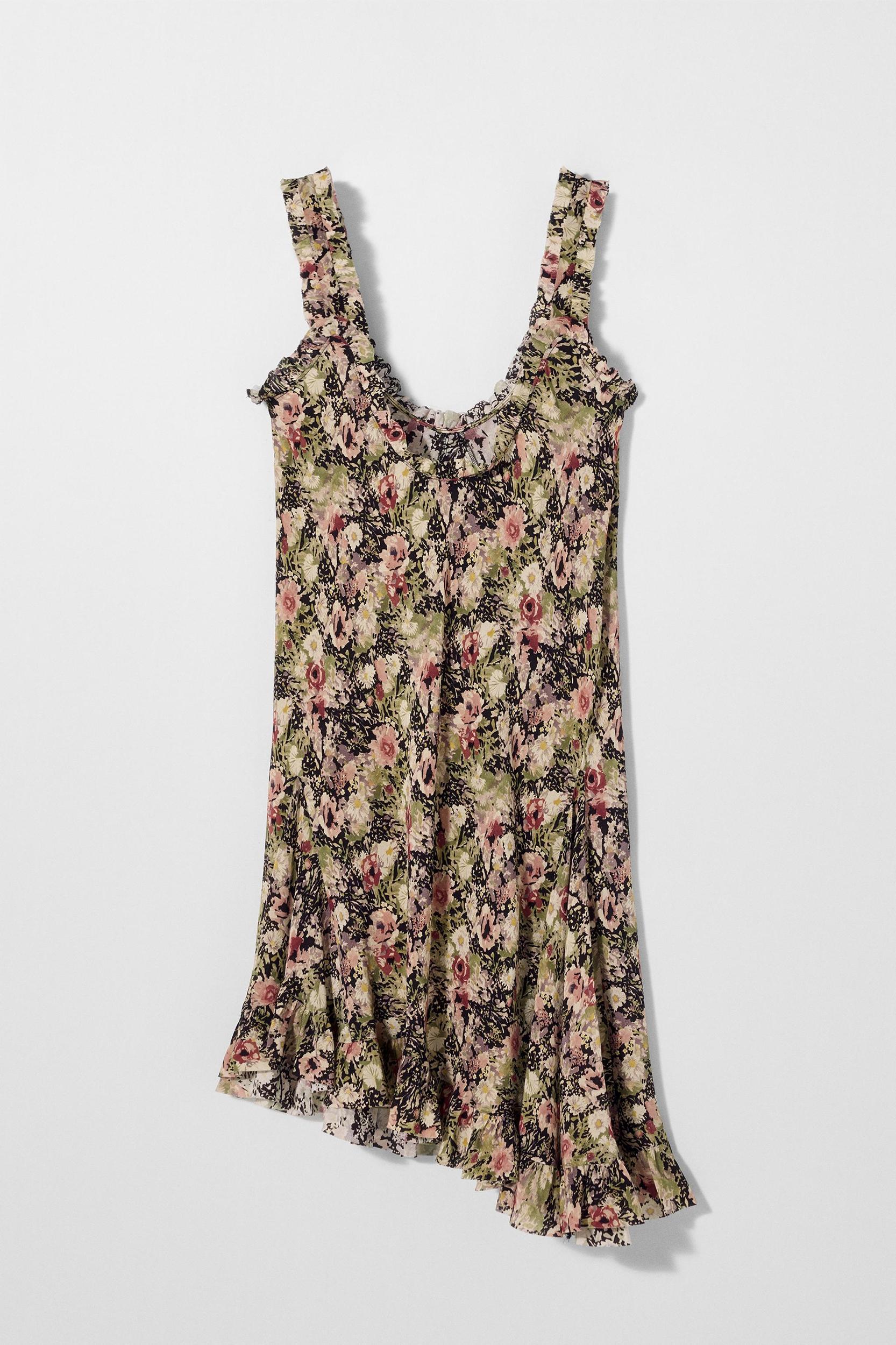 SILK PRINT DRESS KATE MOSS X ZARA Product Image
