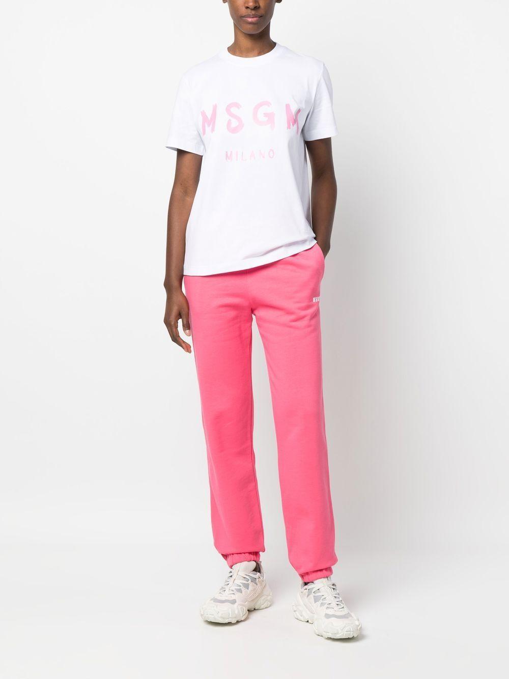 logo-print cotton T-shirt Product Image