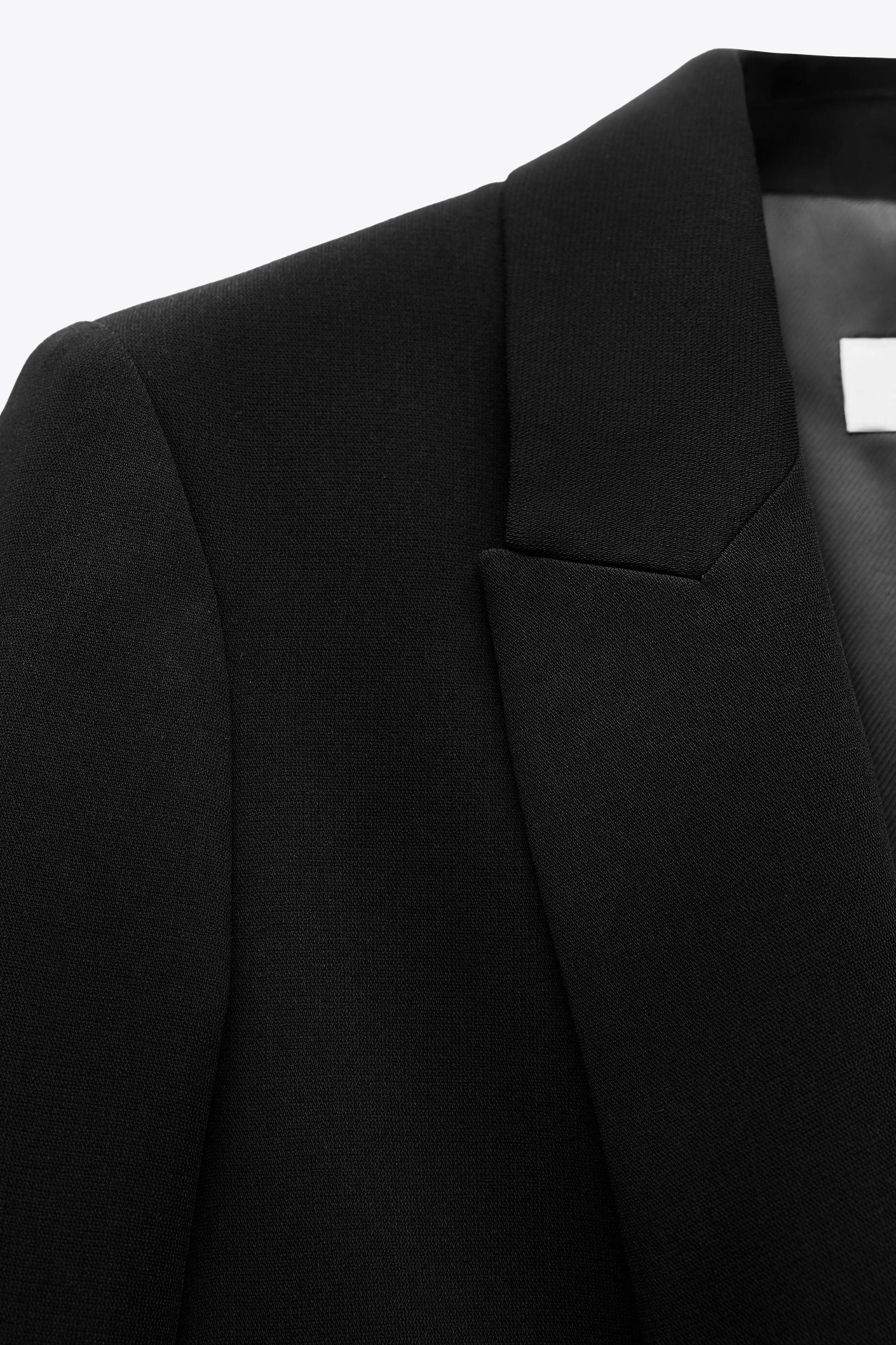 BLAZER WITH ROLLED-UP SLEEVES Product Image