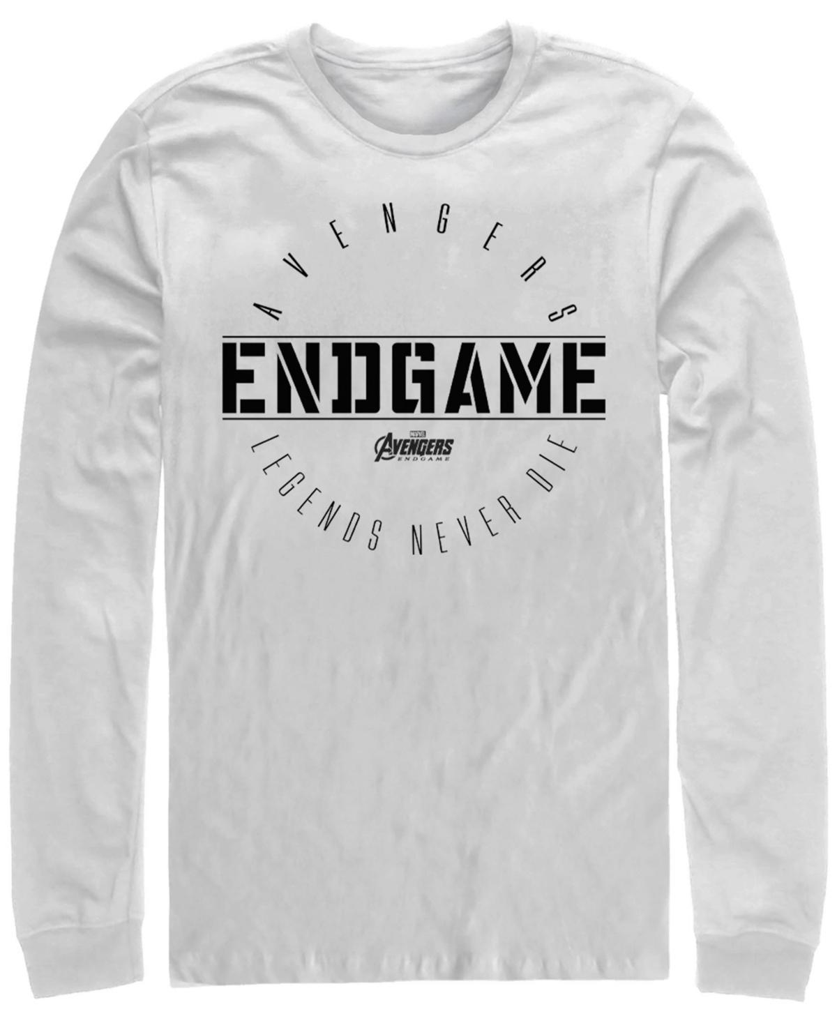 Men's Marvel Avengers Endgame Legends Tee, Size: Medium, White Product Image