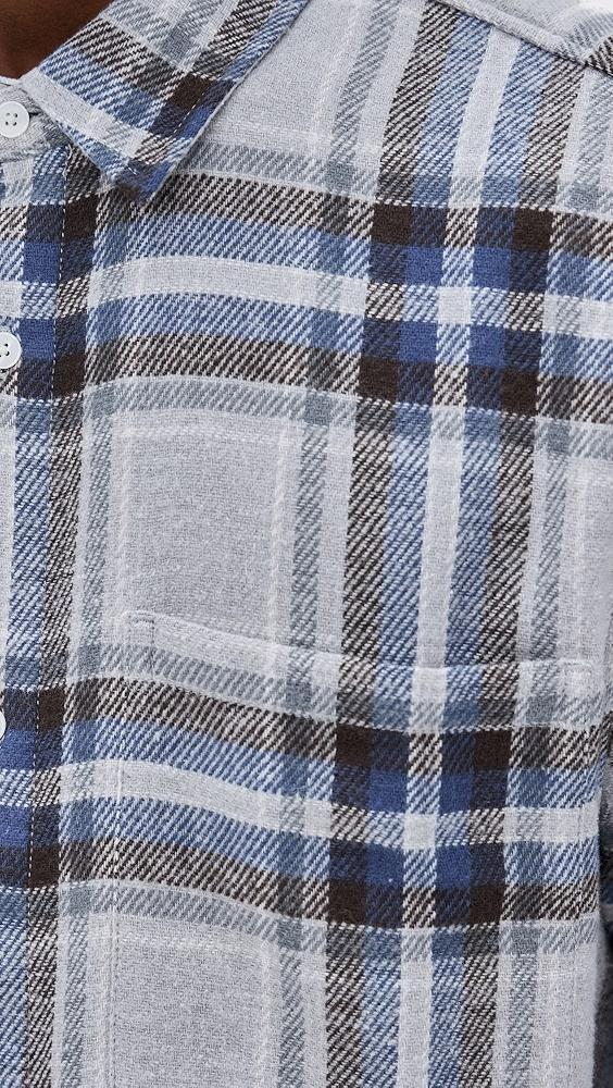 Madewell Long Sleeve Easy Flannel Shirt | Shopbop Product Image