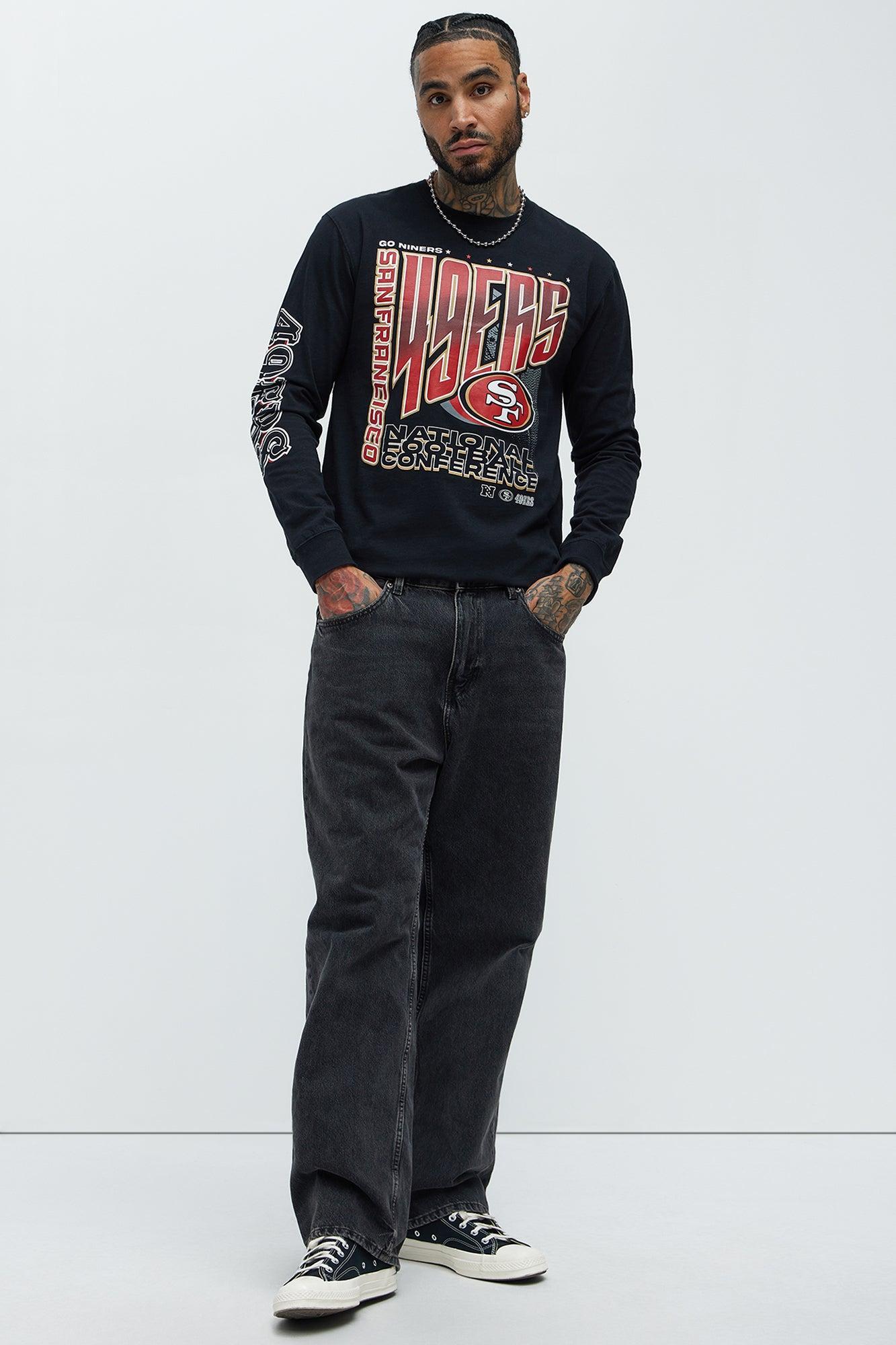 49ers In Orbit Long Sleeve Tee - Black Product Image