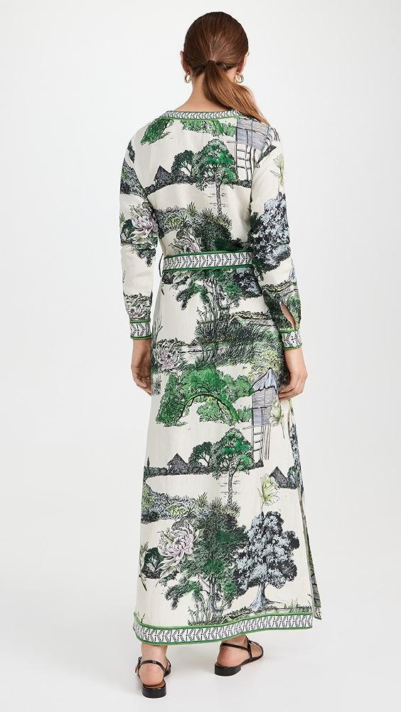 Las Sureñas V Neck Long Dress | Shopbop Product Image