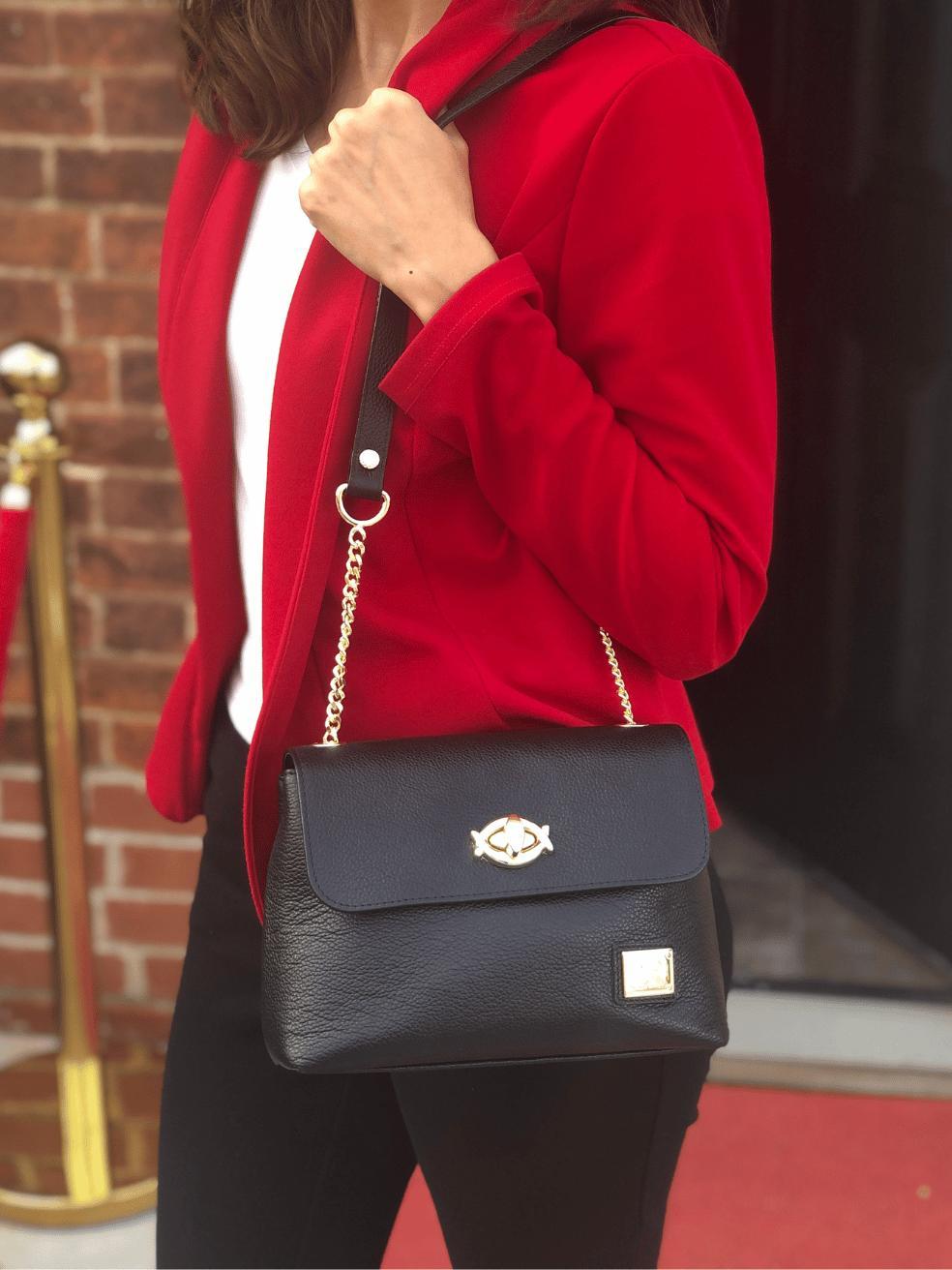 Muse Leather Shoulder Bag Product Image