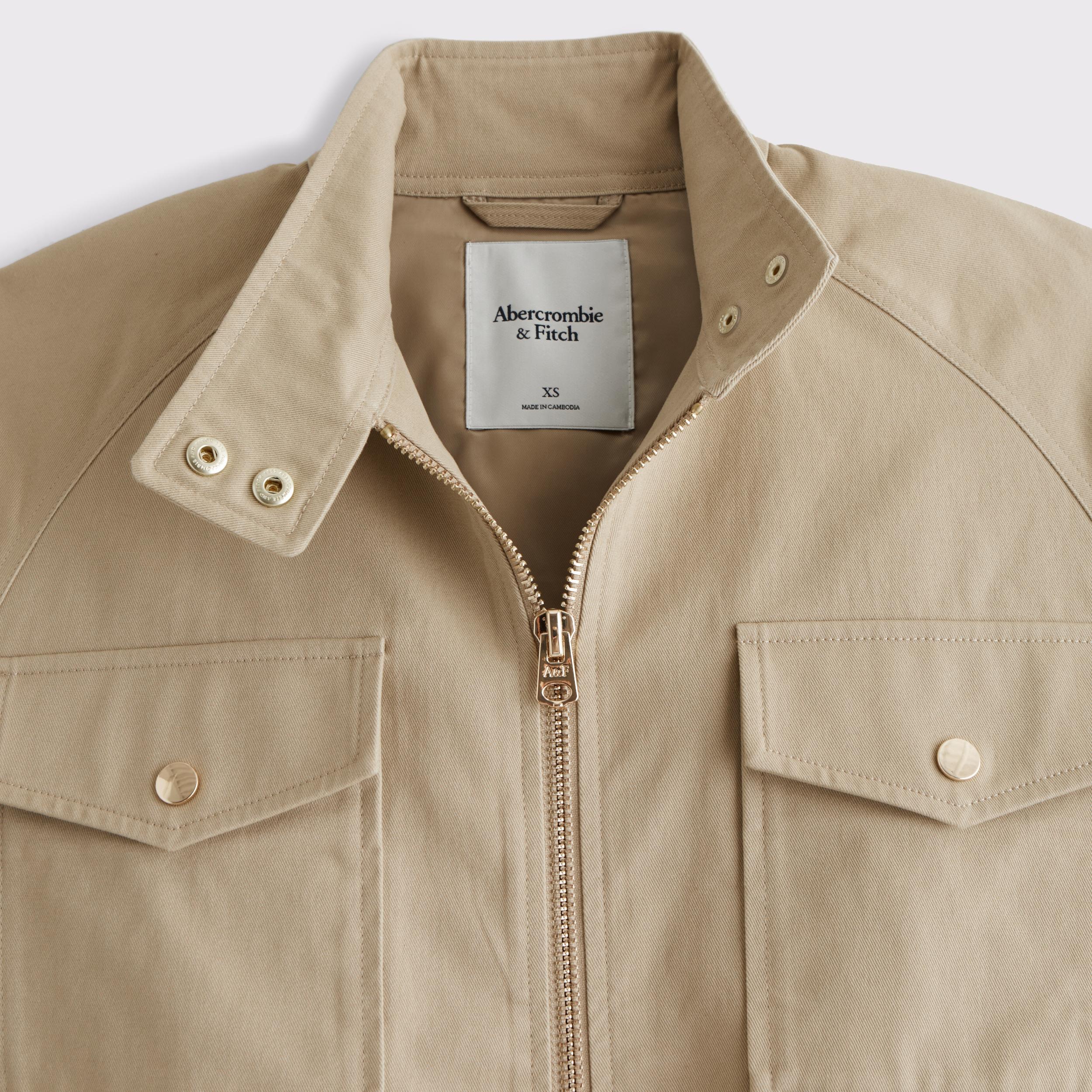 Relaxed Twill Bomber Jacket Product Image