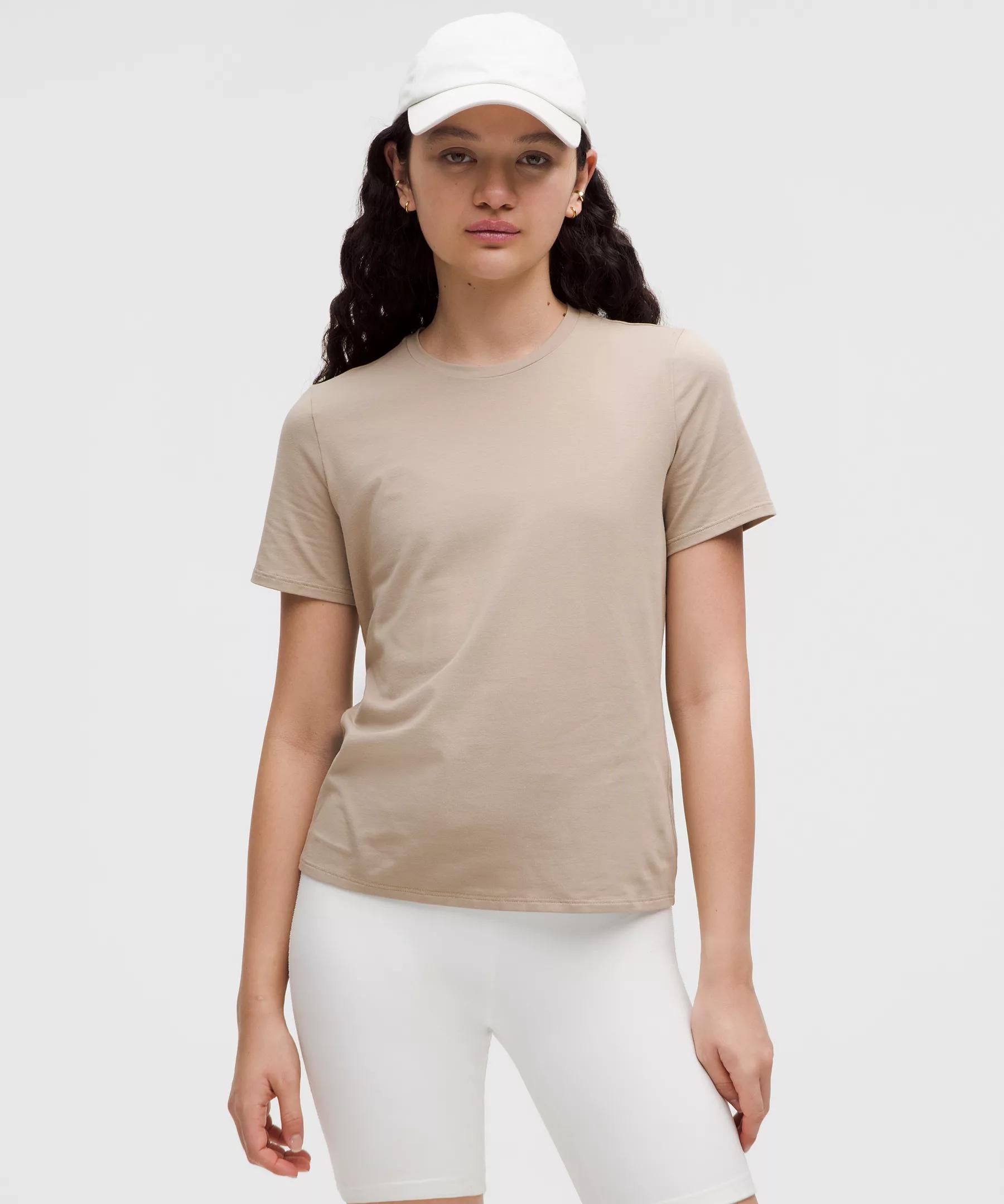 Organic Cotton Straight-Hem Crewneck T-Shirt Product Image