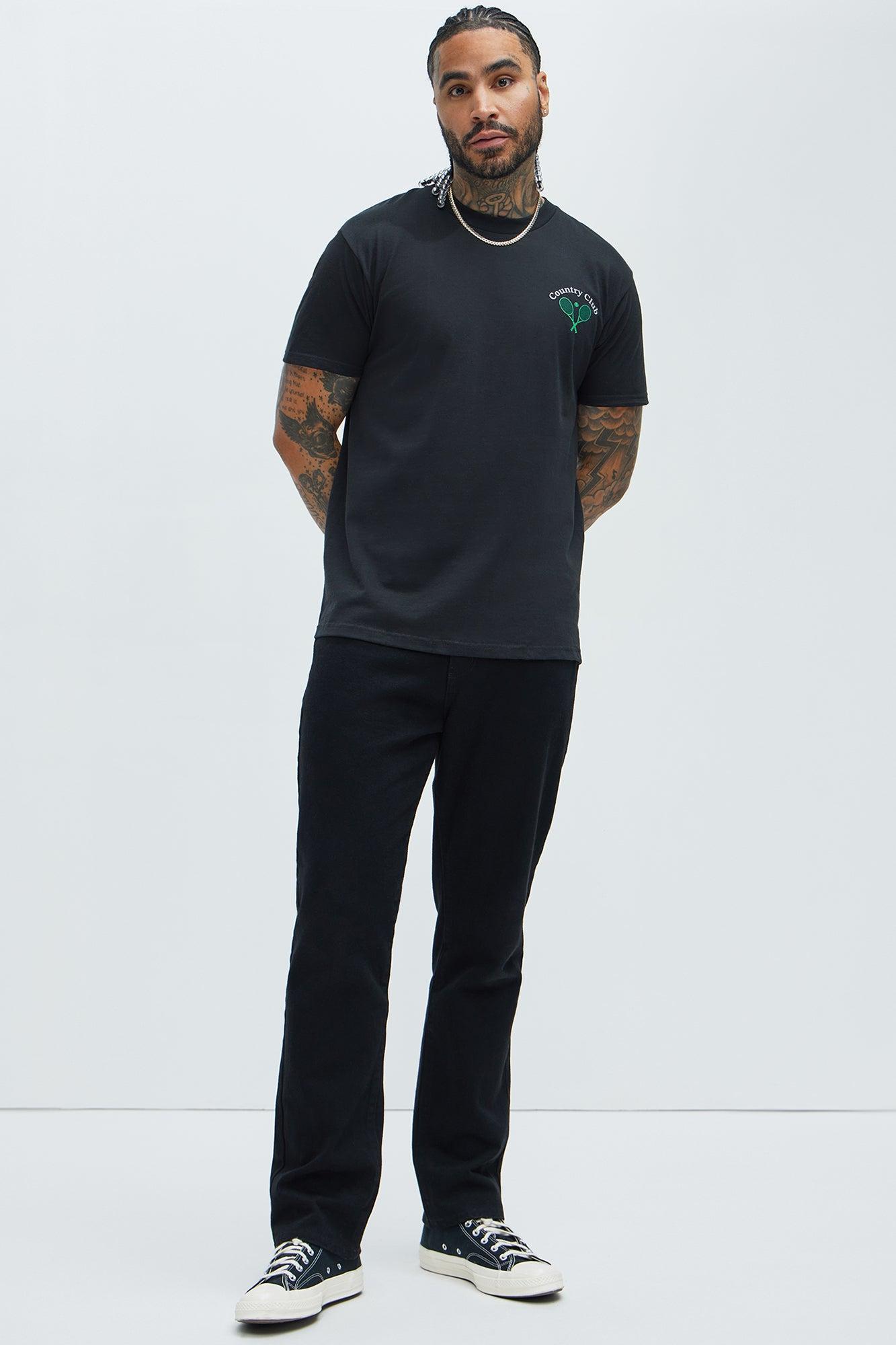 Country Club Members Only Short Sleeve Tee - Black Product Image