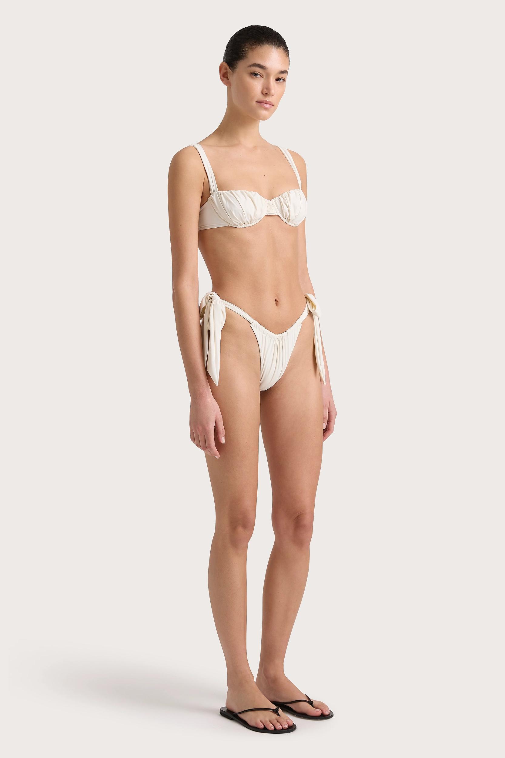 Henni Bikini Bottom White - Final Sale Product Image