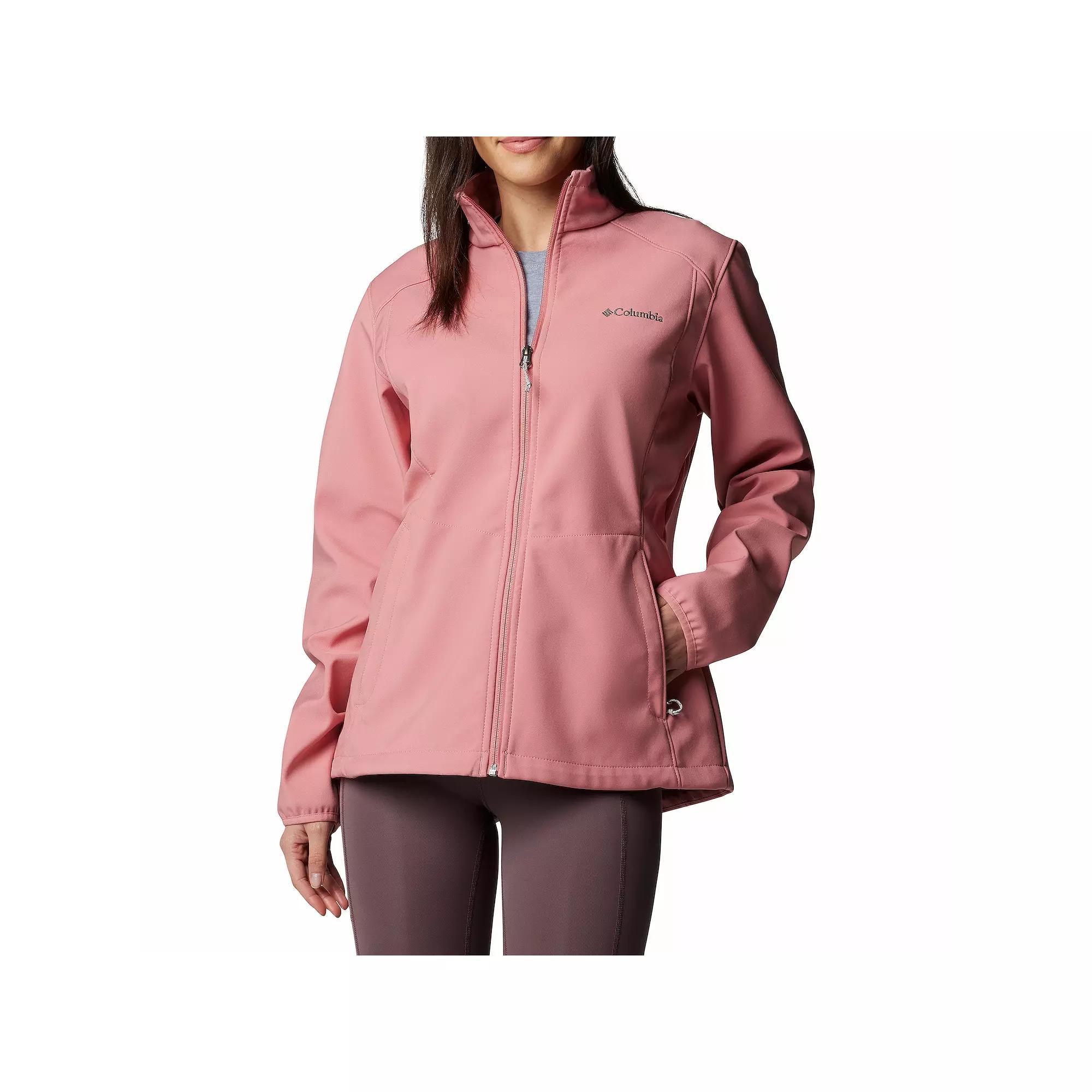 Women's Columbia Kruser Ridge III Softshell Jacket, Size: Large, Pink Agave Product Image
