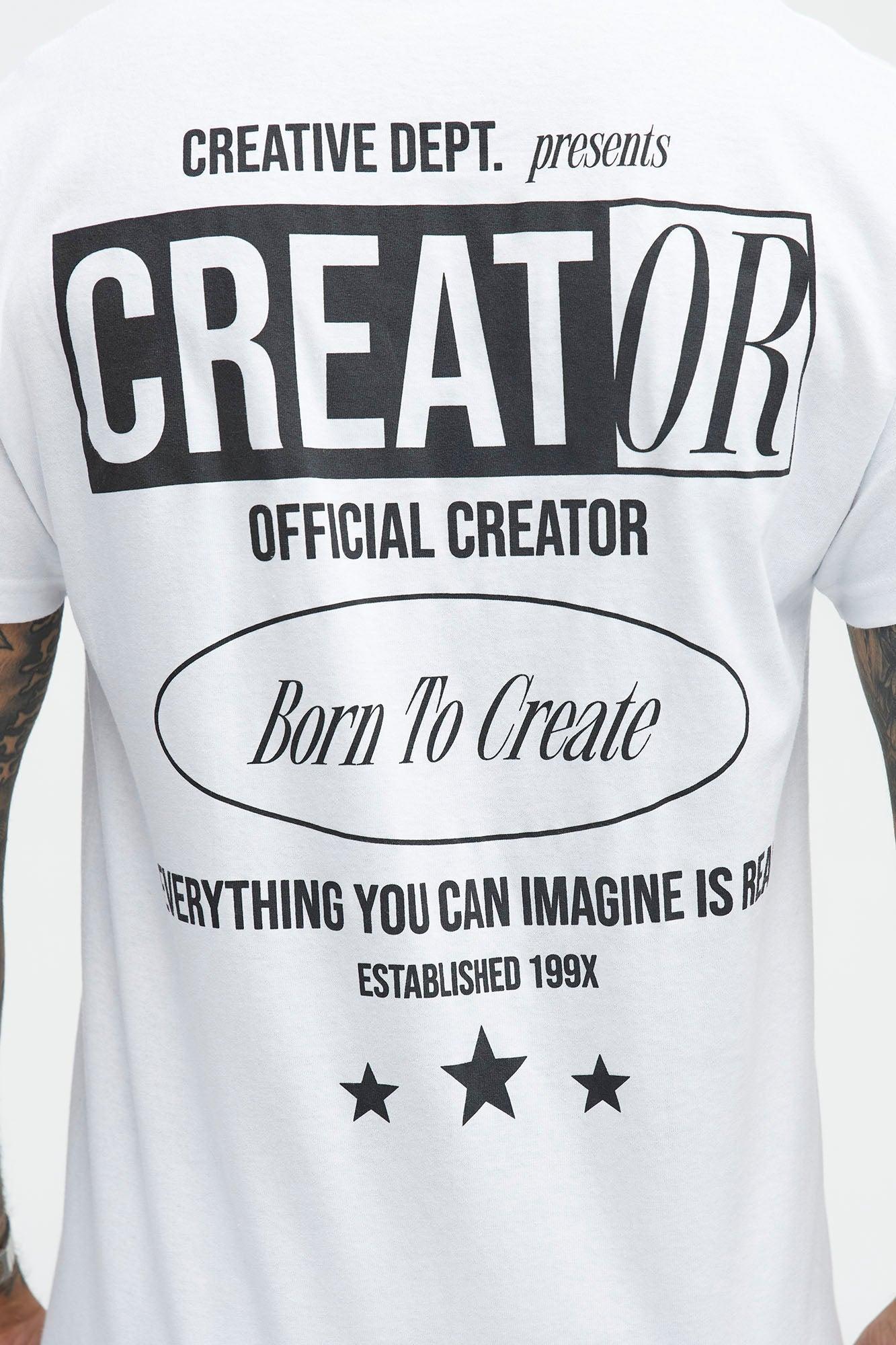 Creative Dept. Short Sleeve Tee - White Product Image