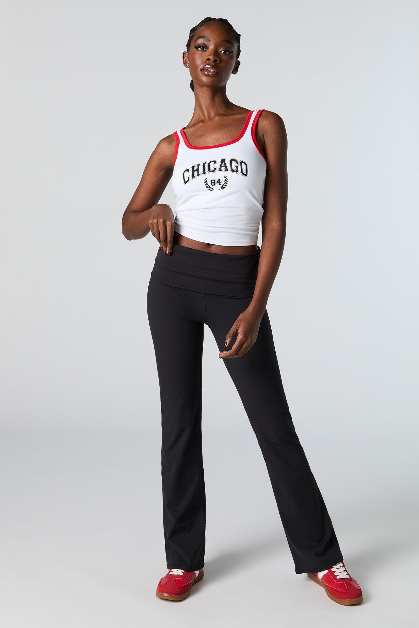 Chicago Graphic Contrast Trim Tank Female Product Image