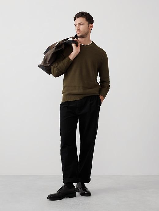 Textured Striped Sweater Product Image