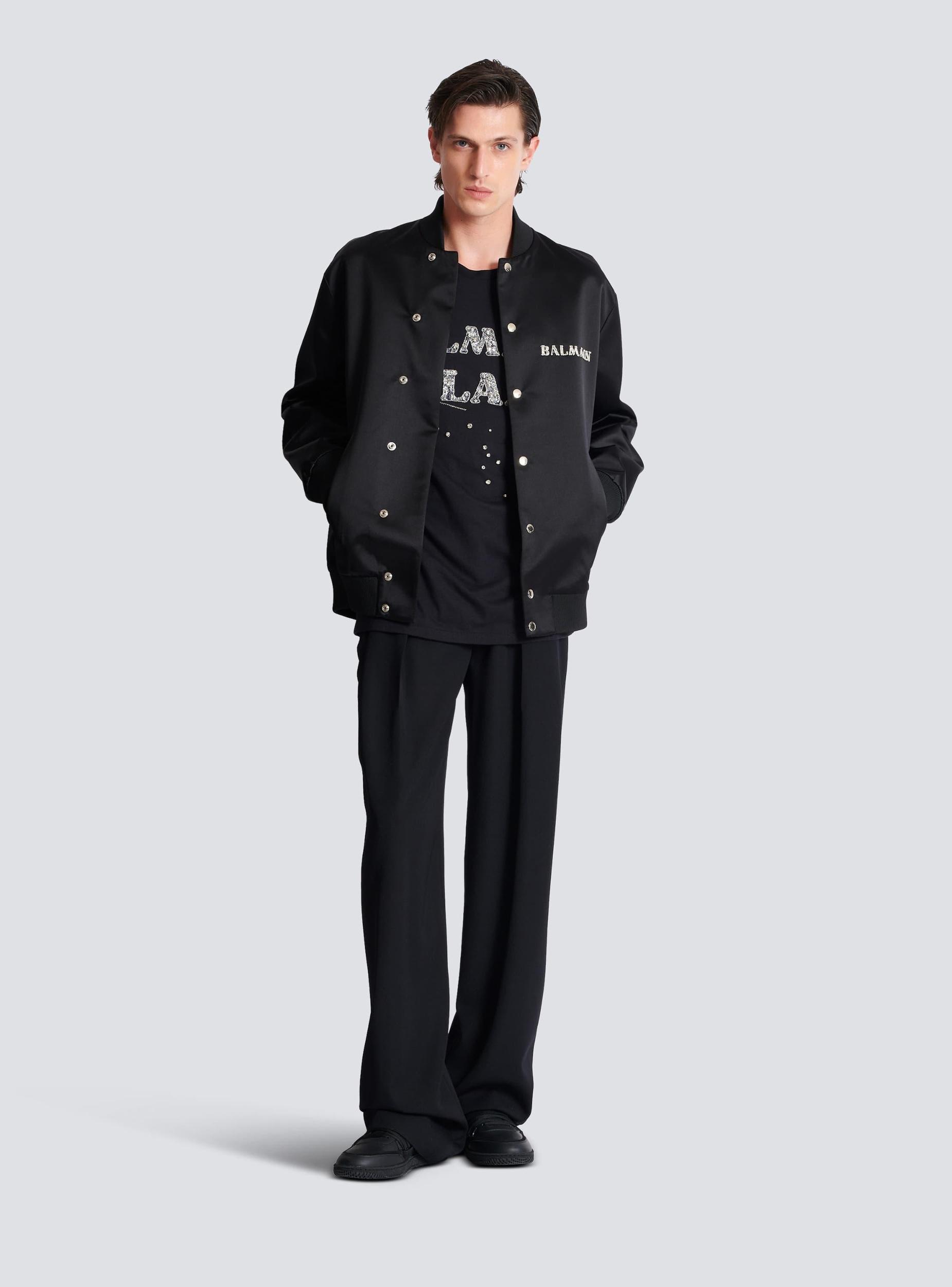 Embroidered Balmain Galaxy T-shirt Product Image