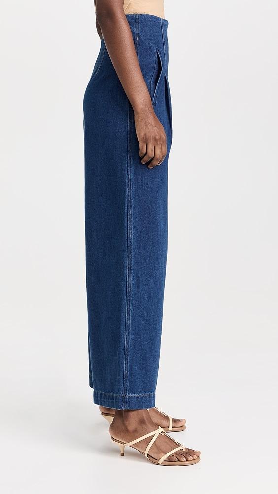 Rosetta Getty High Rise Wide Leg Jeans | Shopbop Product Image