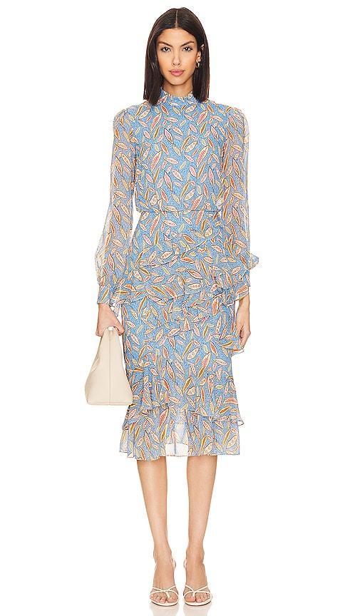 Isa Ruffle Dress SALONI Product Image